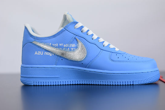 Nike Air Force x Off White Blue